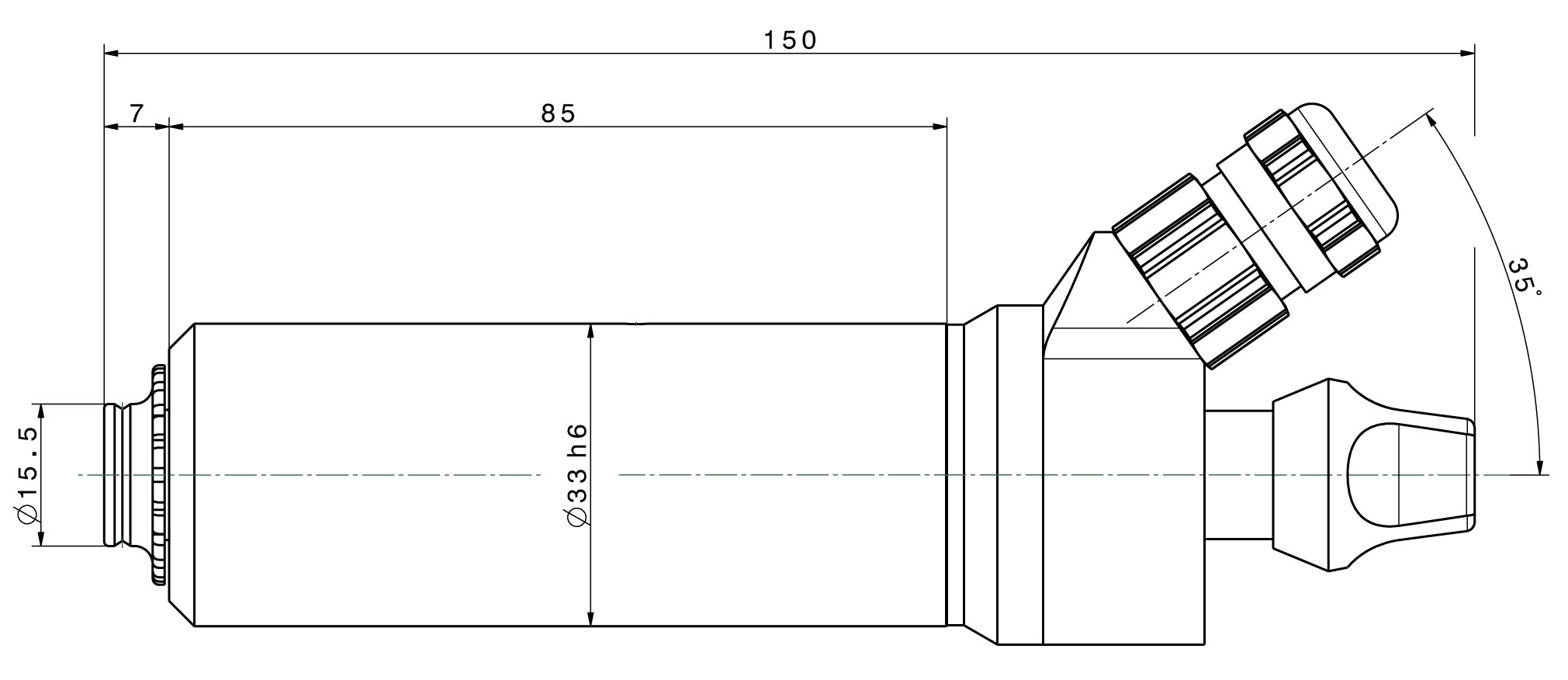 Type 4025 DC-S dimensions